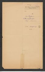 k.k. naturhistorisches Hofmuseum, Intendanzakten 1885-1896 (Hauer), Aktenzahl Z.38/1889, Seite 2